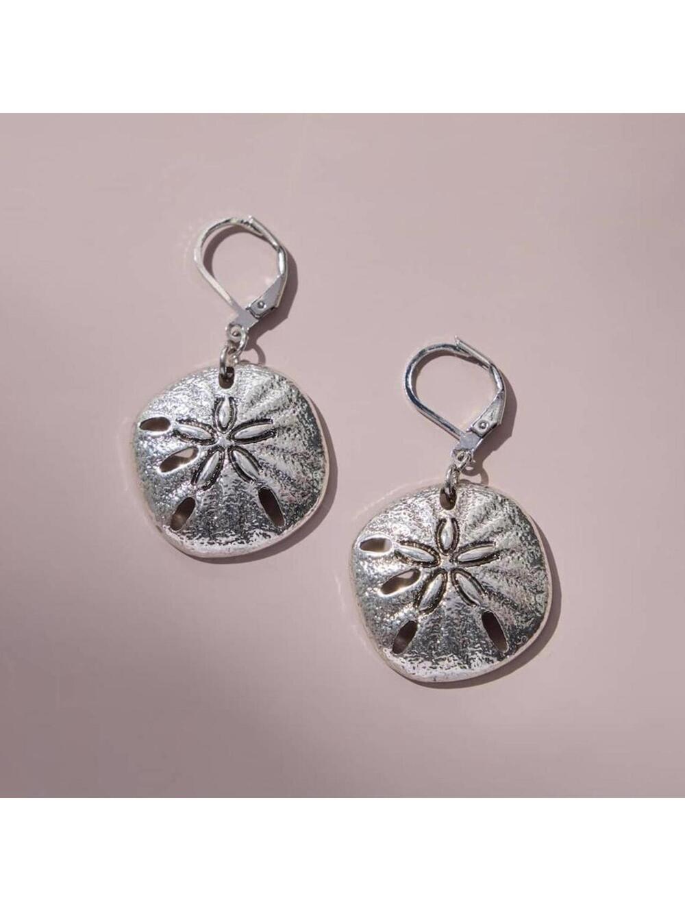 J.Jill Under-The-Sea Sand Dollar Earrings